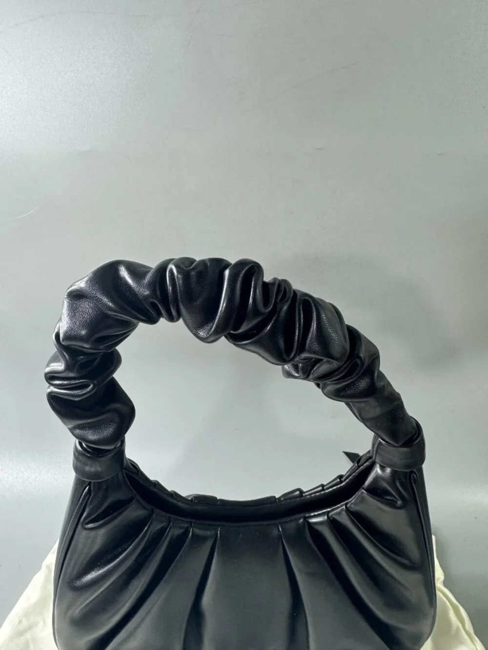 NWOT JW PEI Gabbi Ruched Hobo Handbag - Black